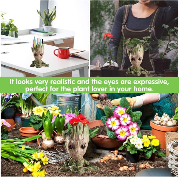 Baby Groot Blomkruka, Baby Groot Actionfigurer Mode Guardians