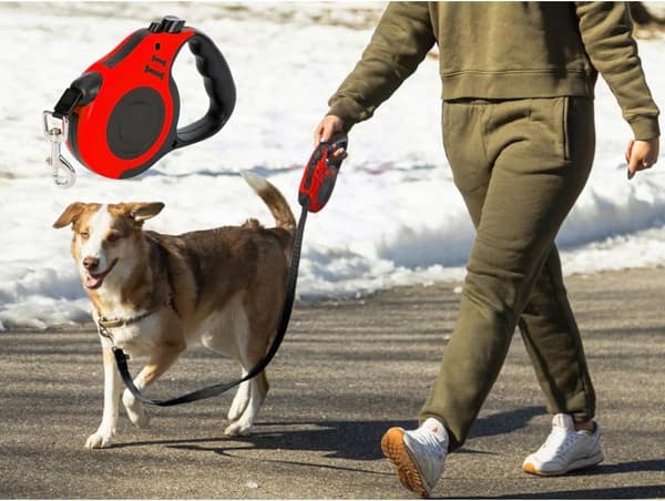 5m Udtrækkelig Hundesnor – Robust