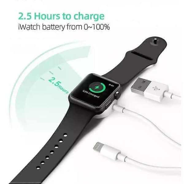 Apple Watch Bærbar Trådløs Oplader (usb)