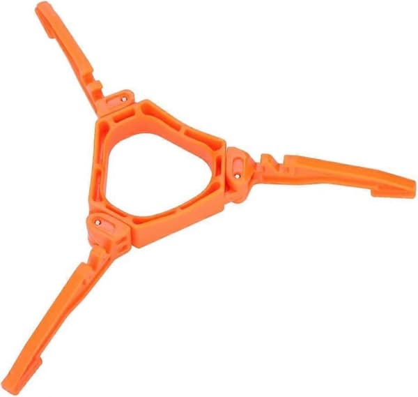 Vikbart gasoltankställ för campingkökstillbehör (1 st, orange)