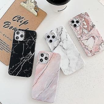 Marmor mobilskal för Iphone 14/14 Pro/14 Plus/14 Promax, heltäckande mjukt skal (iphone 14)