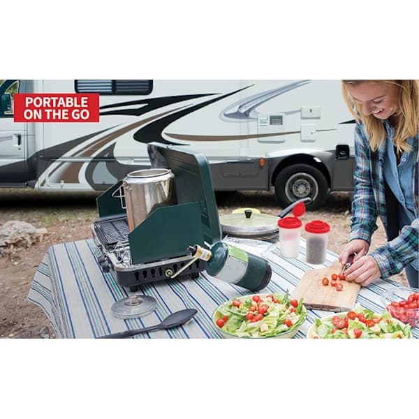 Camping Salt- och Pepparströare Set Stora 2st - Fuktsäkra Utomhus Picknick Kryddflaskor L,2PCS