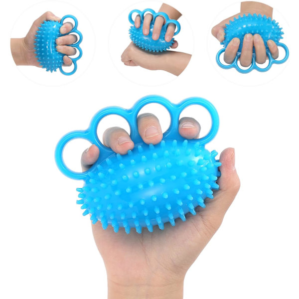 Handträningsboll Fingerterapiboll - Greppförstärkning, Förbättra Flexibilitet, Motståndstränare för Hand