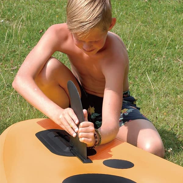PVC Paddleboard Surfebrett Longboard Senterfinne