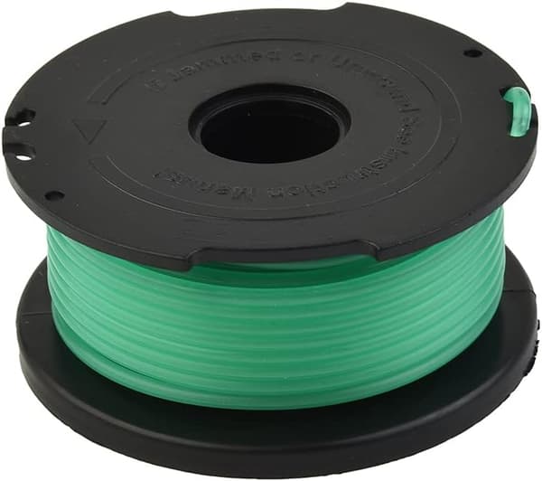 6 stk. Spoletråd for gresstrimmer, reservedel for gressklipper til Black & Decker GL7033 GL8033 GL9035