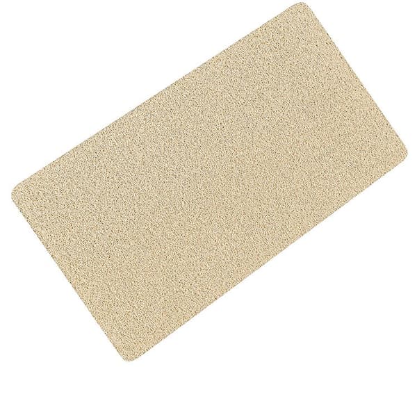 Sklisikker dusjmatte, beige 40 * 60 cm sklisikker badematte med