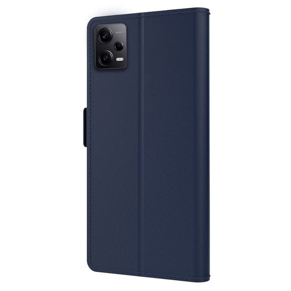 Tyylikäs Xiaomi Redmi Note 12 Pro Plus -kotelo meikkipeilillä - Sininen Blue blue