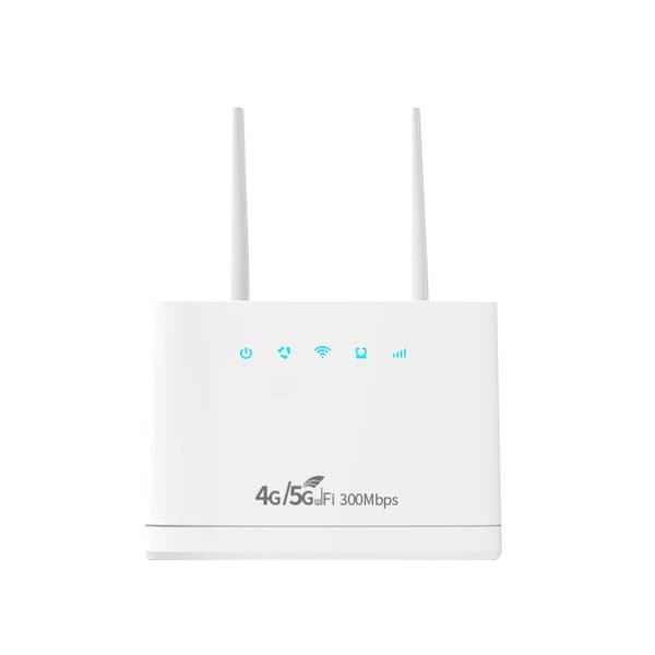 5G langaton reititin SIM-korttipaikalla, 300 Mbps (EU-pistoke)