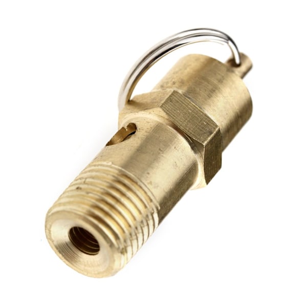 Create idea Säkerhetsventil 1/4\" BSP Luftkompressor Tryckströmbrytare 145PSI 10BAR Mässing