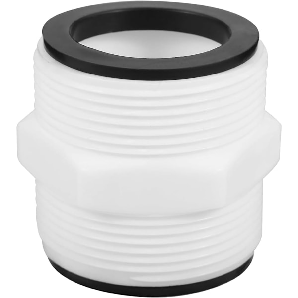 38 mm Pool Connector Kit för Intex Coleman 38 mm Slanganslutning, Poolslangadapter för Intex Pumpar för 38 mm Poolslangar, för Pool Bypass