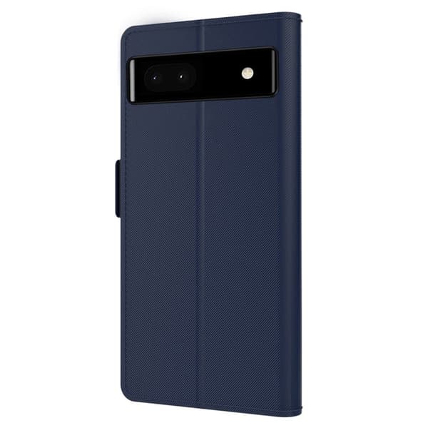 Stilig Google Pixel 6a-deksel med sminkespeil - Blå Blue blue