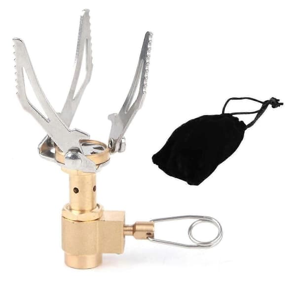 GETIT Vikbart Bärbart Minikökshuvud - Utomhuskök Kompatibelt med Grill, Camping & Picknick - Kompakt & Lätt Design