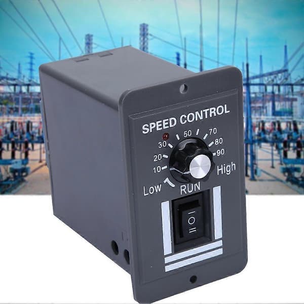 DC 12-60V 40A PWM Børstemotor Hastighetskontroller CW CCW Reversibel Bryter