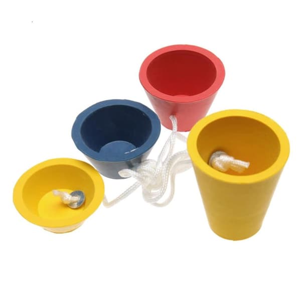Vinter-/range-/simulatorspiker 4-pakning Rubber