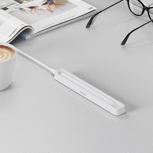 Trådløs lader for Apple Pencil 2 - Hvit