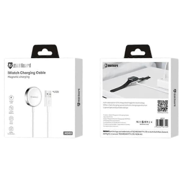 Maxguard Apple Watch Trådløs Lader (usb)