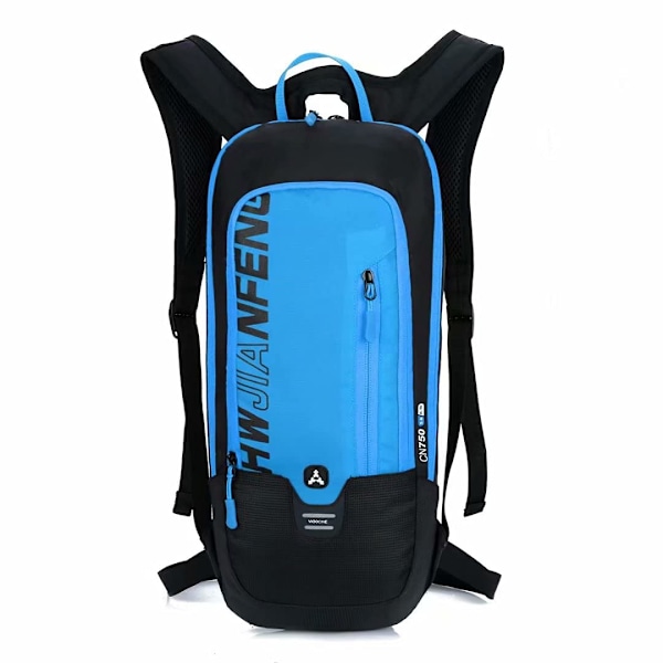 Cykelryggsäck, Vattentät Andningsbar Cykelryggsäck, 10L Mini Ultralätt, Gåva för Fitness Löpning Vandring Skidåkning Trekking，Blå Blue