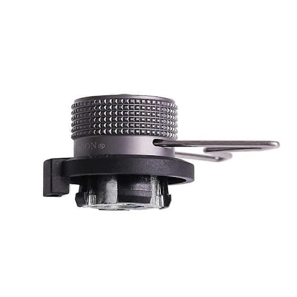 Låsande konverteringsadapter, för munstycksflasktyp/butangaspatron/skruvgaskapsel/Lindalventilbehållare (Z10)