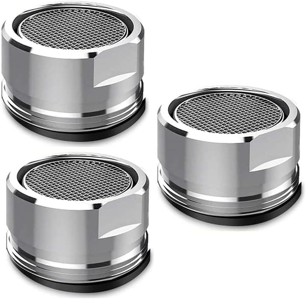 24 mm kranluftare, kökskranmunstycke, kranfilter, badrumskran (3-pack)