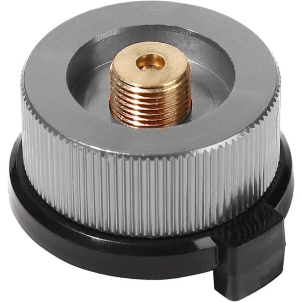 1 stk. gaspatronadapter til campingkøkken. Gaspatron til gasflaskeadapter. Adapter.