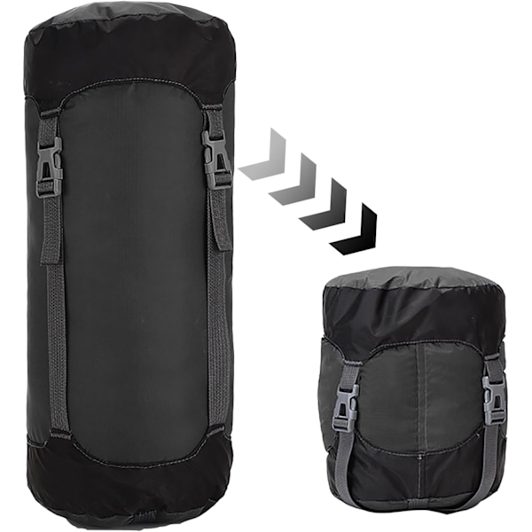 35L Lättviktig Vattentät Kompakt Kompressions Nylon Packpåse Förvaringsväska, för Camping, Ryggsäck, Klädförvaring, blå Extra Large