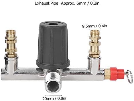 Luftkompressor Trykkventil Samling Trykkkontroll Bryter Ventil Manifold Regulator