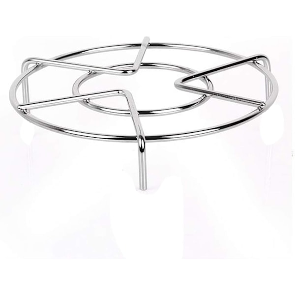 Ångställ, Ångställningsställ, Ångkorg, Kraftig rostfri metall multifunktion (5,9\" diameter X1,2\" hög) S