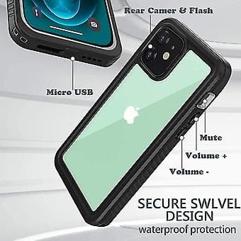 Vattentätt fodral till Iphone 12