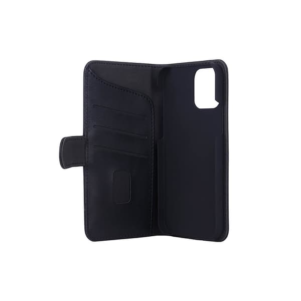 Mobilcover 3 kortpladser Sort - iPhone 12/12 Pro Black PU leather
