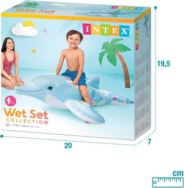 Delfin å ri på