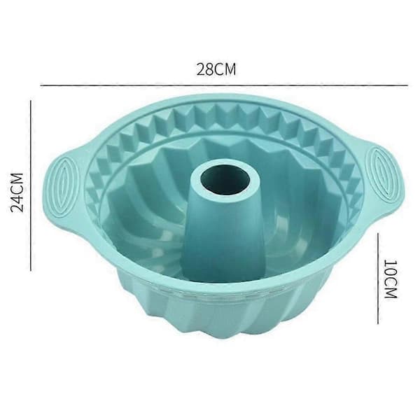 Silikonform for kakeform Bakeware Dessertverktøy Muffin Brødbakingstilbehør Bean Pa DS