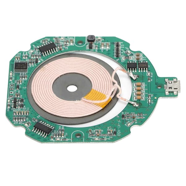 K1 Qi Trådløs Lader Modul Micro USB PCBA og Spole Sender Modul 9V1.67A