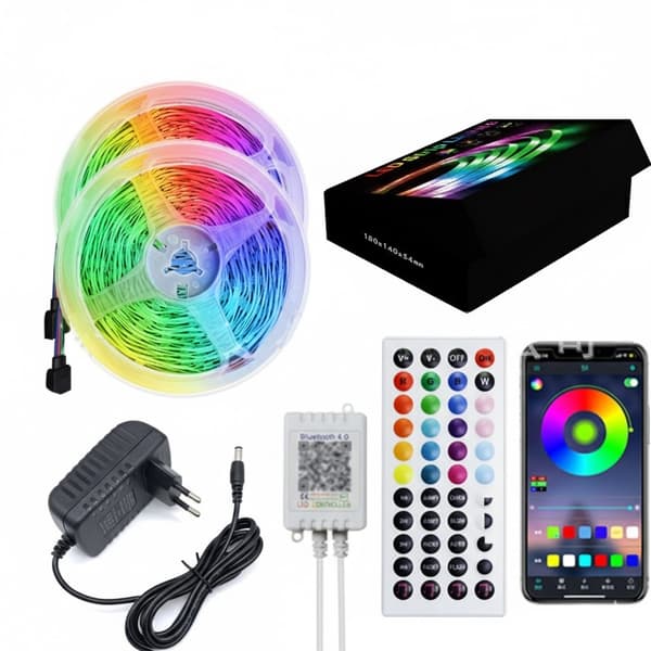 20M LED-nauhat Bluetooth-sovellusohjauksella 309