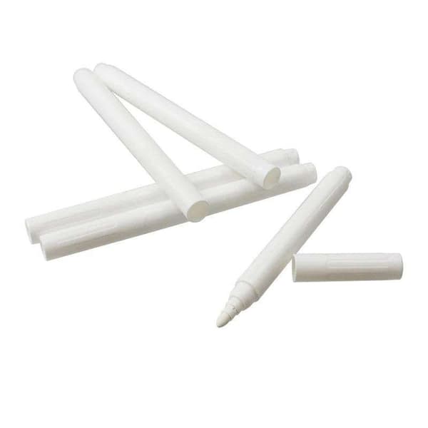 3 kpl kynäpakkaus - liitukynä liitutaululle Vit white