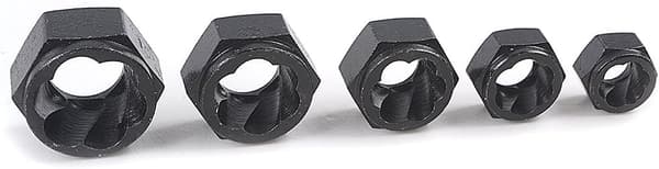 10 stk. 3/8\" Drive Socket 9-19mm Skadet Mutter Bolt Ekstraktor Bolt Låsing