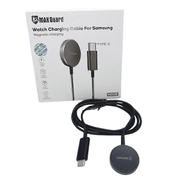 Maxguard Trådløs lader for Samsung Galaxy Watch (type C)