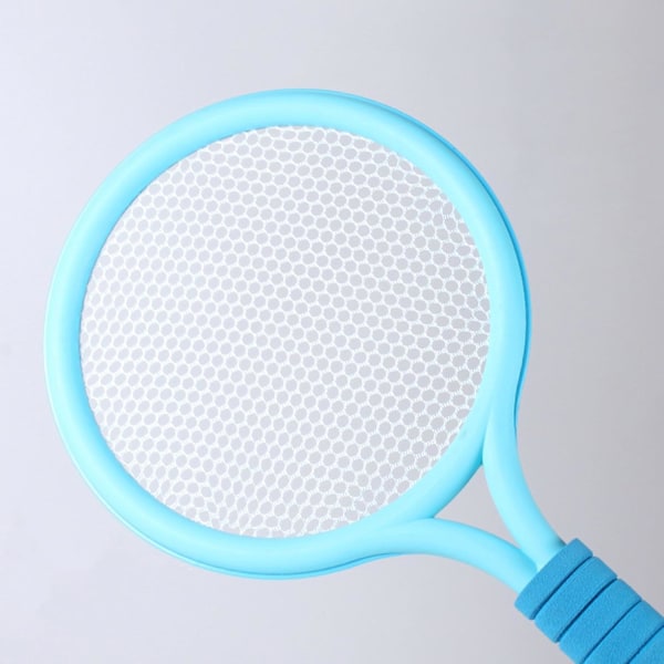 Tennisracketset för barn, med bollar PVC Tennisracket Leksak, för småbarn Barn Utomhus Inomhus Sport Strandaktiviteter, (D) Green