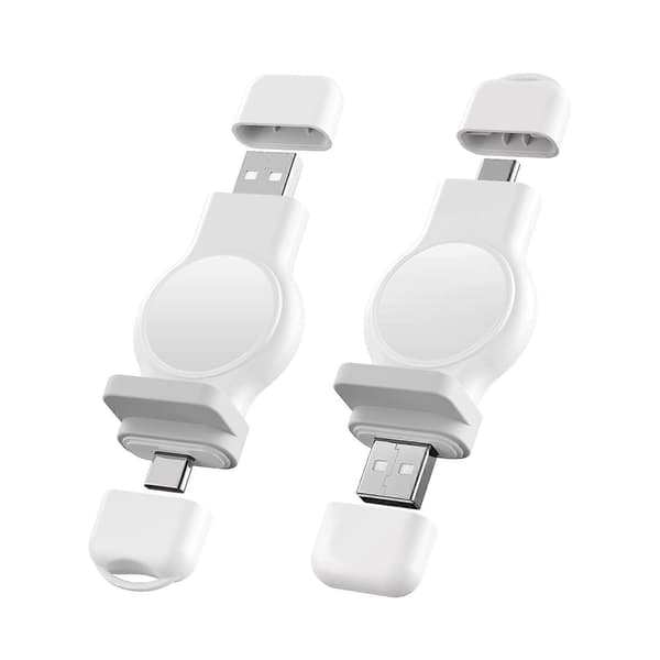 Trådløs lader for Iwatch 2/3/4/5/6/7 Magnetisk USB Hurtiglader Dokkingstasjon