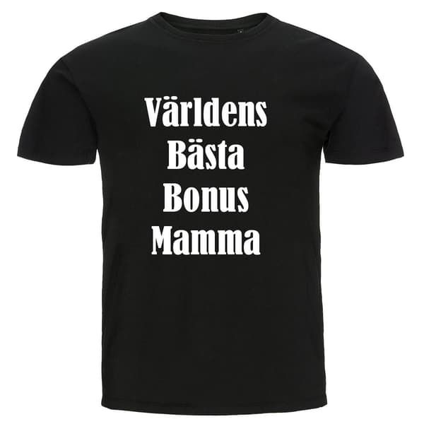 T-shirt - Världens bästa bonusmamma 4XL
