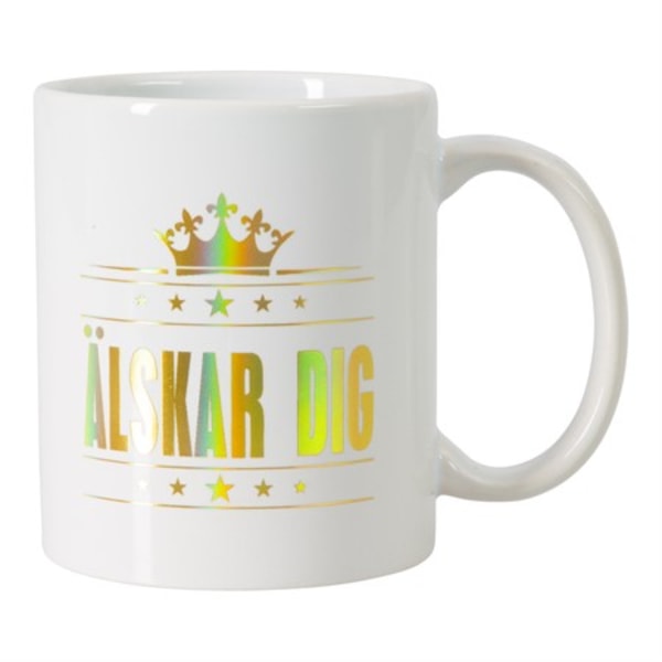 Fancy mugg, Älskar dig