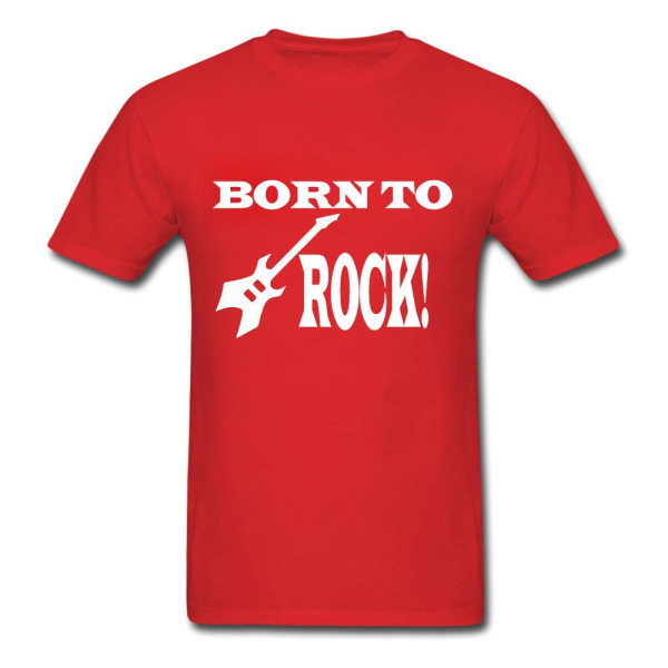 Barn T-shirt - Born to rock Blue "150-160"
"Blå"