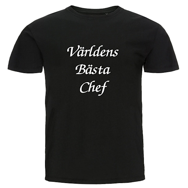 T-shirt - Världens bästa chef L