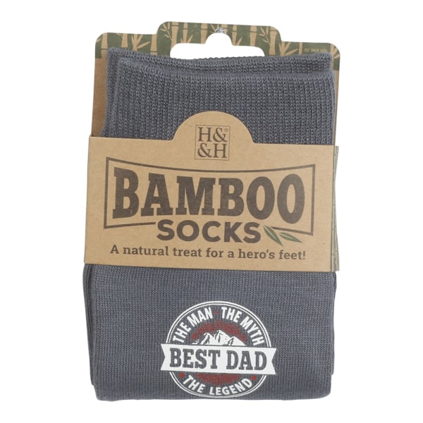 Bambustrumpa Best Dad one size