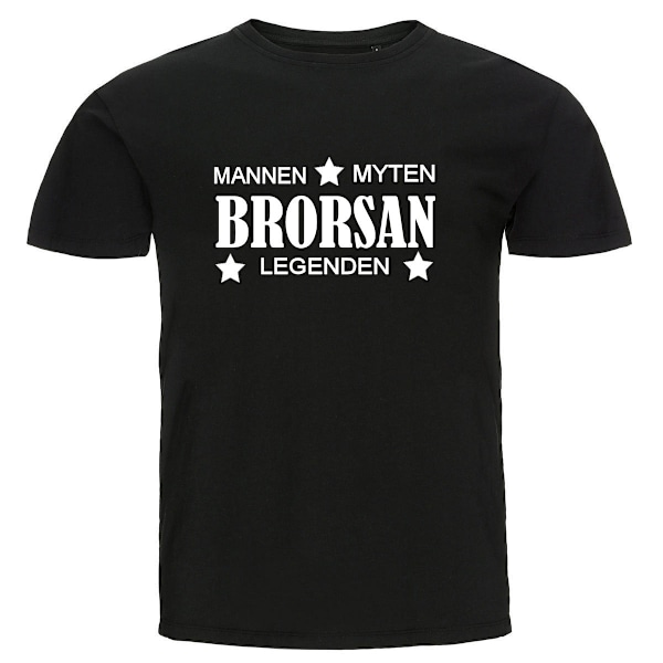 T-shirt - Brorsan - Mannen, myten, legenden S