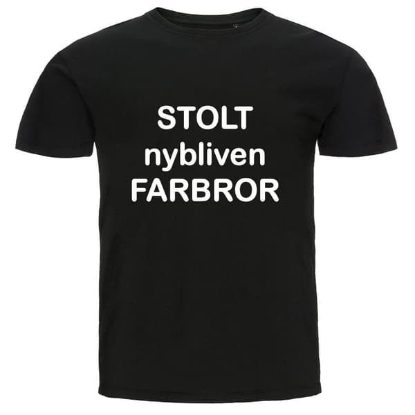 T-shirt - Stolt nybliven farbror L