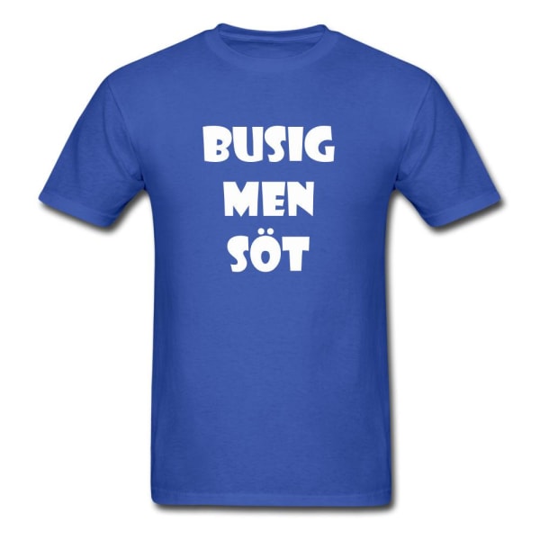 Barn T-shirt - Busig men söt Red "Röd"
"110-120"