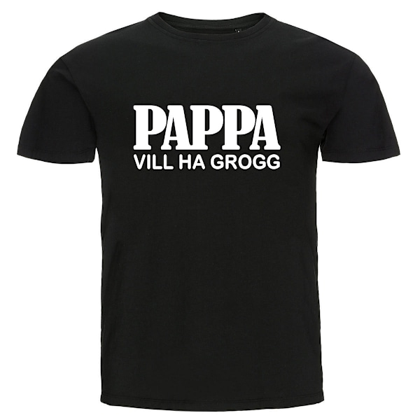 T-shirt - Pappa vill ha grogg XXL