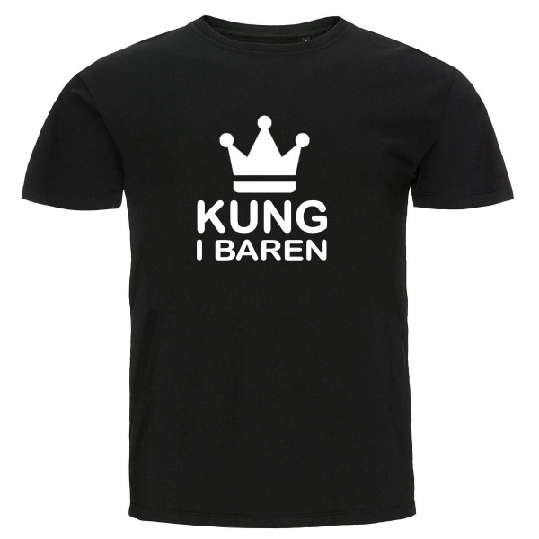 T-shirt - Kung i baren Black Storlek XXL