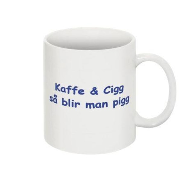 Mugg - Kaffe & Cigg