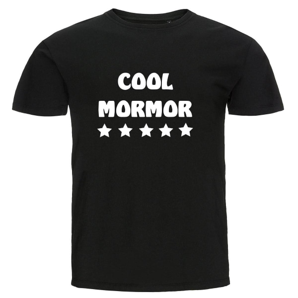 T-shirt - Cool mormor Black 4XL